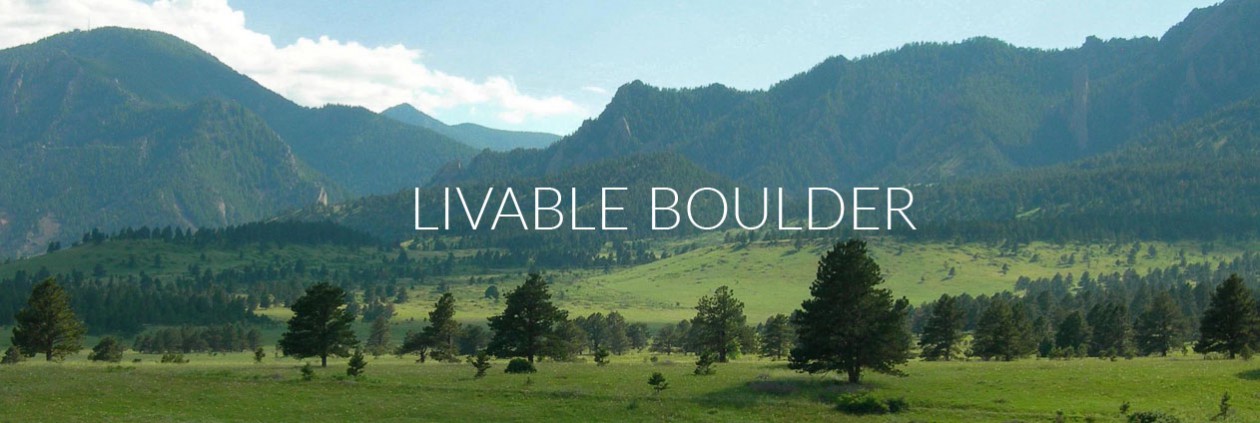 Livable Boulder